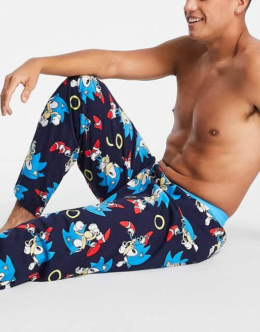 Mens best sale sonic pyjamas