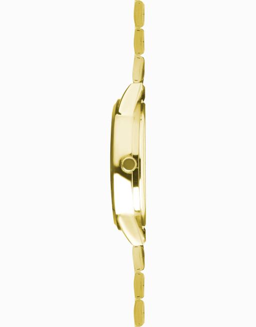 Sekonda Armstrong Mens 40mm Analogue Watch With Gold Case And Stainless Steel Bracelet With Silver White Dial, 2 of 4