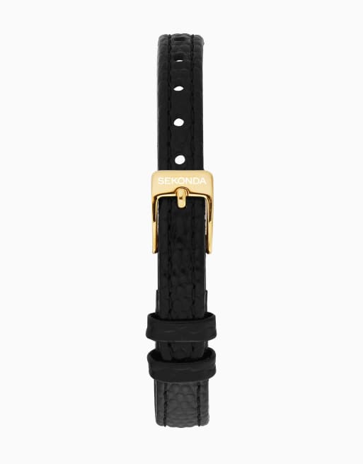 Sekonda Bellamy 23mm womens oval gold analogue watch in gold, 3 of 4