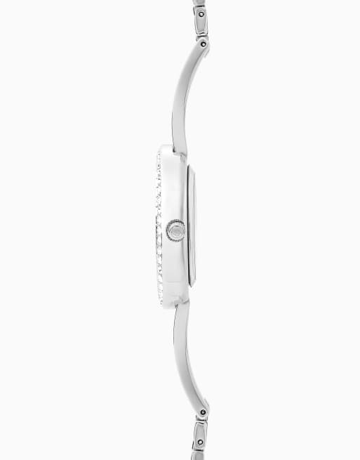 Sekonda Bellamy 23mm womens oval silver analogue 3 piece gift set with silver bracelet in silver, 3 of 7