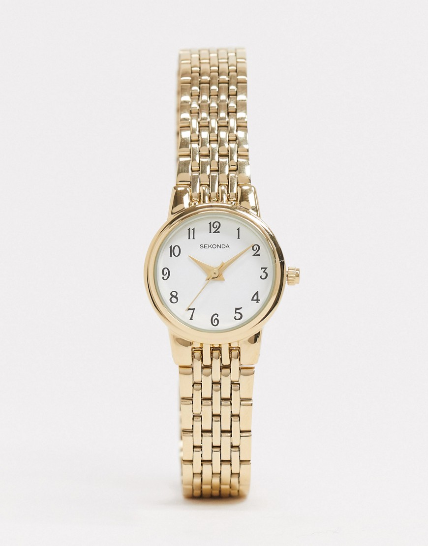 Sekonda bracelet watch in gold 22mm