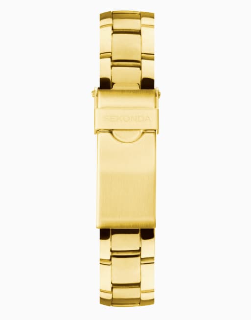 Sekonda catherine 27mm round gold watch in gold - GOLD, 2 of 4
