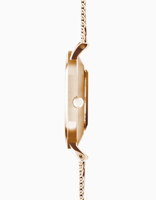Sekonda – Celeste – Damenuhr mit rotem Zifferblatt mit 38 mm Durchmesser und Edelstahlarmband, 3 von 4