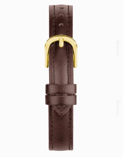 Sekonda evans 25mm round gold watch in brown - BROWN, 2 of 4