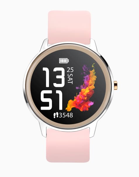 Sekonda – Flex – Damenuhr mit LCD-Display mit 44 mm Durchmesser und Silikonarmband - view 1