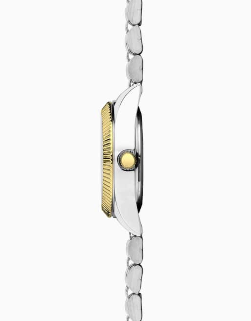 Sekonda francis 26mm round two tone watch in silver, 4 of 4