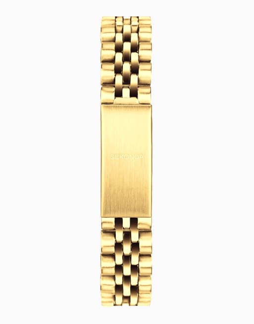 Sekonda Francis 26mm womens round gold analogue watch in gold, 4 of 4