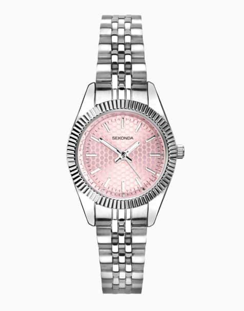 Sekonda Francis 26mm womens round silver analogue watch in silver - view 1