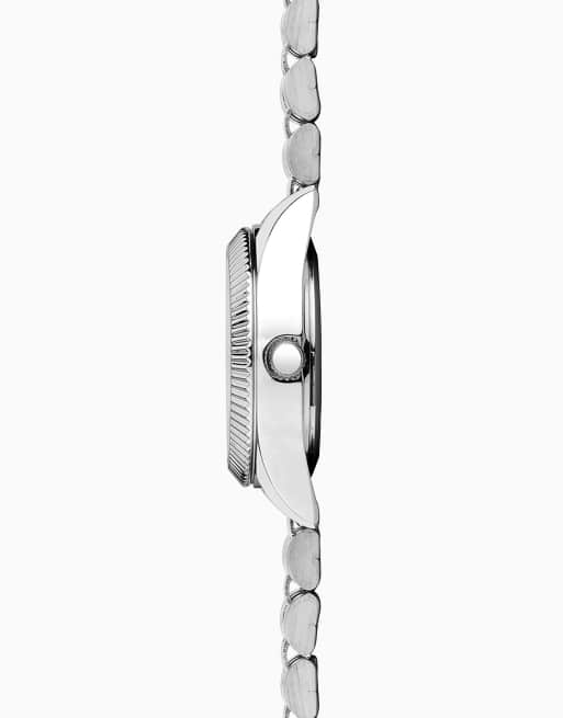 Sekonda Francis 26mm womens round silver analogue watch in silver, 2 of 4