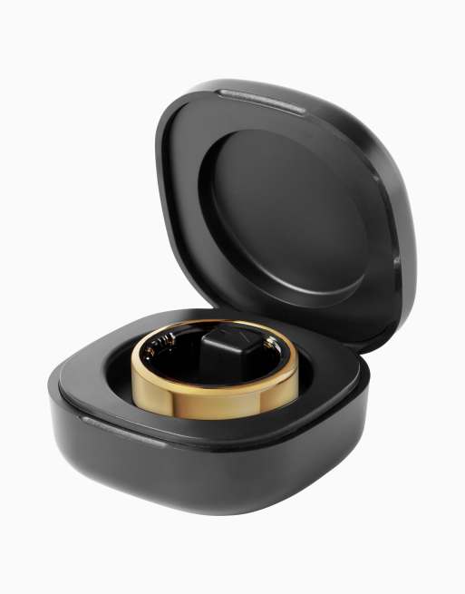 Sekonda Gold smart ring - size 12 (uk size x½) in gold, 7 of 7