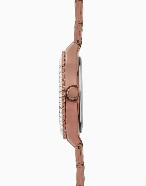 Sekonda Margot 34mm womens round brown analogue watch in brown, 2 of 4