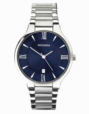 Sekonda Mens analogue watch in dark blue