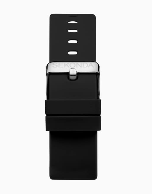Sekonda - Mens Motion - Orologio con quadrante in LCD da 38mm con cinturino in silicone, 3 di 3