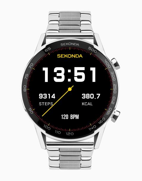 Sekonda Mens smartwatch in silver