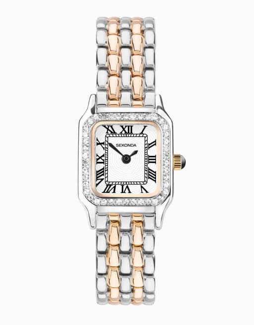 Sekonda – Monica – Damenuhr mit Zifferblatt und Armband mit Legierung, 22 mm