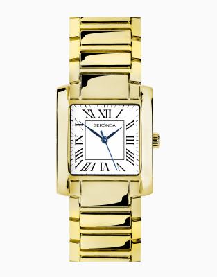 Sekonda Montreal mens 30mm analogue watch in gold