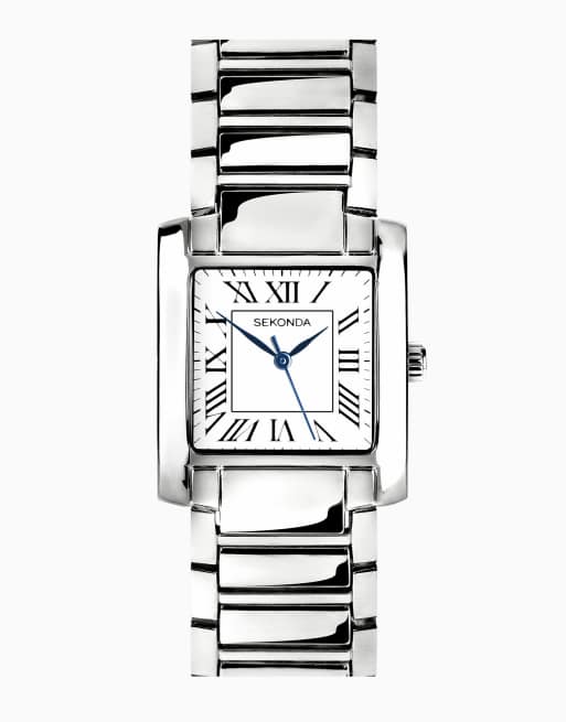 Sekonda Montreal mens 30mm analogue watch in silver