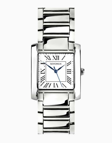 Sekonda Montreal Mens 30mm Analogue Watch With Silver Case And Alloy Bracelet With White Dial - view 1