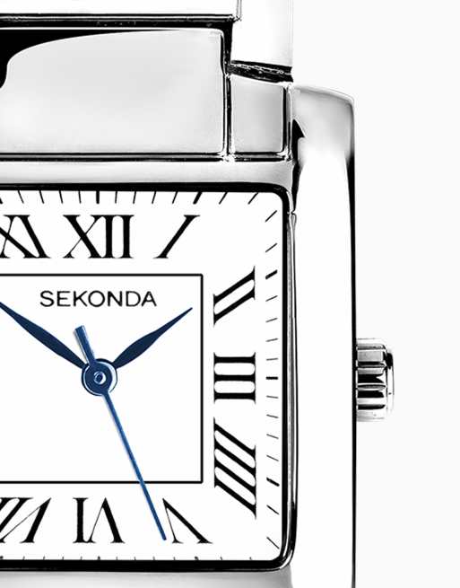 Sekonda Montreal Mens 30mm Analogue Watch With Silver Case And