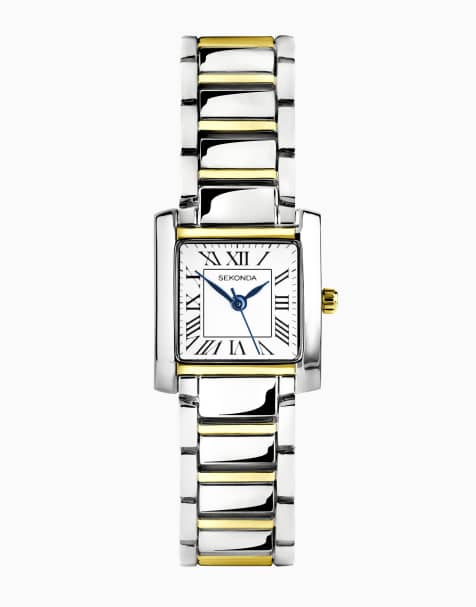 Sekonda Montreal Womens 21mm Analogue Watch With Two Tone Case And Alloy Bracelet With White Dial - view 1