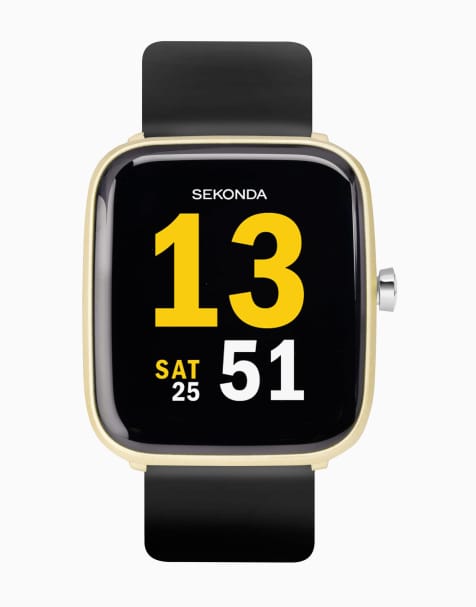 Sekonda – Motion – Herrenuhr mit LCD-Display mit 38 mm Durchmesser und Silikonarmband - view 1