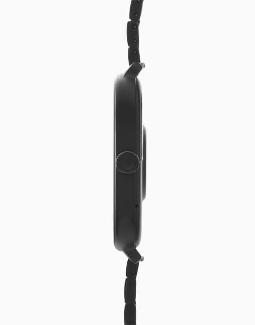Sekonda Motion lux 37mm unisex rectangular black smartwatch with black bracelet in black, 3 of 7