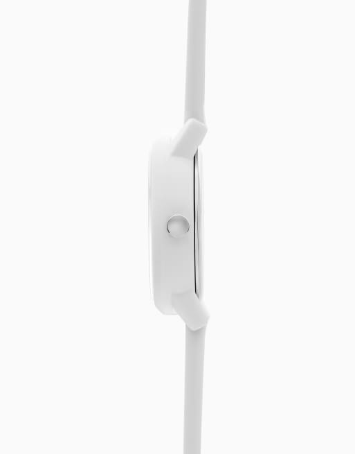 Sekonda Nova 36mm womens round white analogue watch with white strap in white, 3 of 6