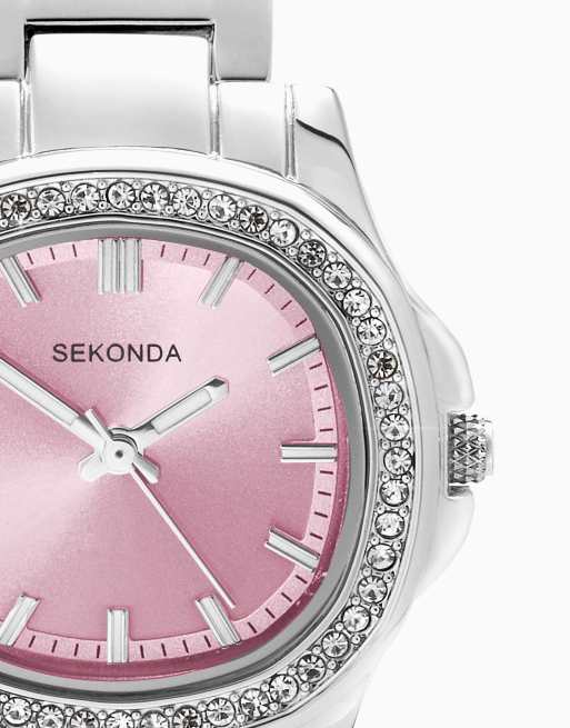 Sekonda octaire 30mm tv silver watch in silver - SILVER, 4 of 4