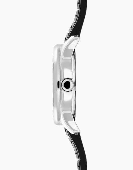 Sekonda octaire 40mm tv silver watch in black - BLACK, 3 of 4