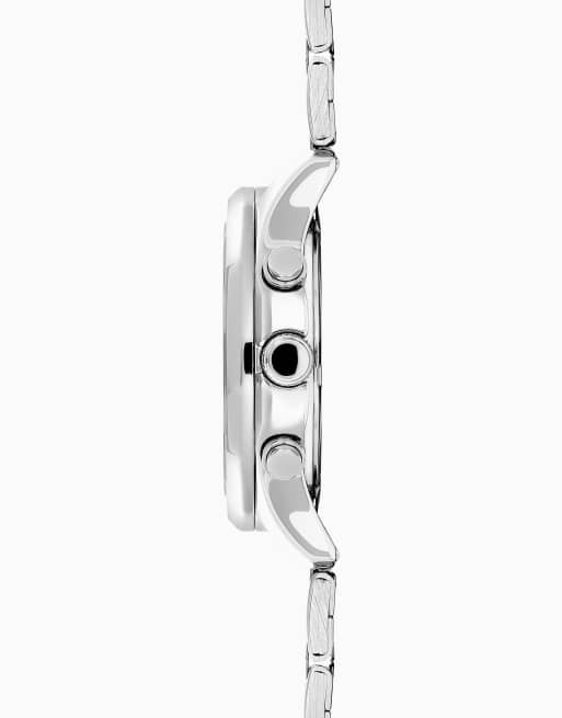 Sekonda - Octaire TV - Orologio a lancette da uomo da 40 mm argento con cinturino argento, 2 di 4