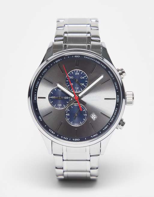 Sekonda - Orologio bracciale color argento con quadrante multiplo