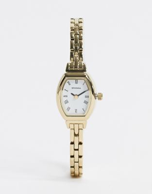 Sekonda Sekonda Oval bracelet watch in gold