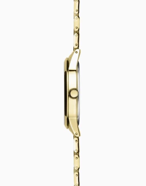 Sekonda Sekonda beaumont 40mm round gold watch in gold, 3 of 4