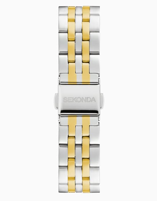 Sekonda track 26mm rectangular grey watch in silver - SILVER, 2 of 4