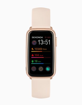Sekonda Track unisex 26mm smartwatch watch in pink