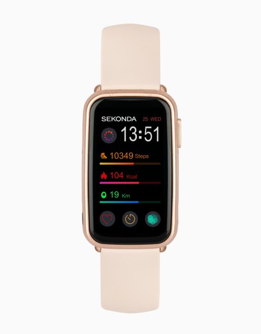 Sekonda Track unisex 26mm smartwatch watch in pink