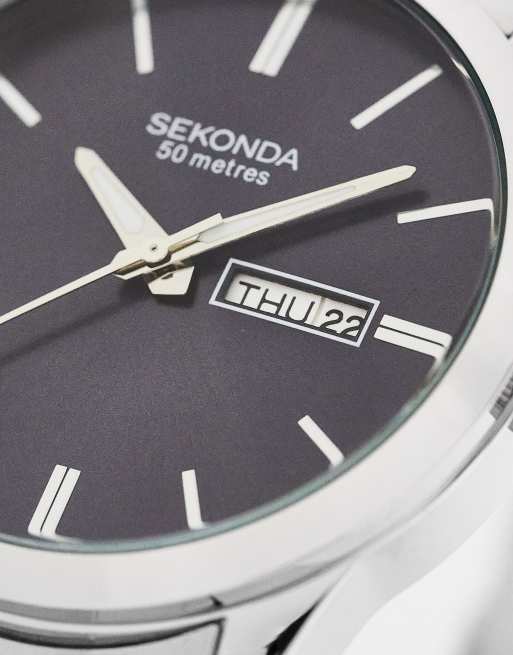 Blue face sekonda on sale watch