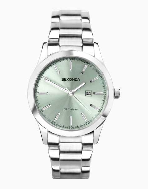 Sekonda Womens analogue watch in light green - view 1