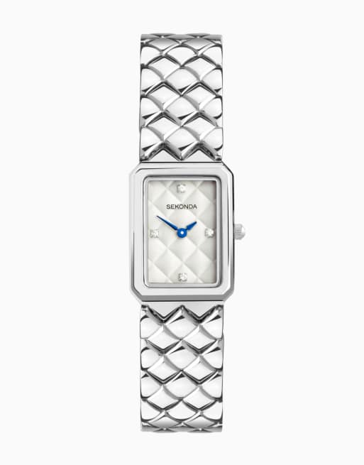Sekonda Womens analogue watch in silver ASOS