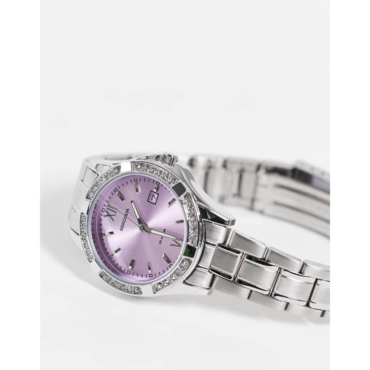 Sekonda purple outlet watch