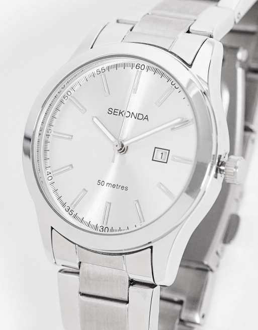 Sekonda bracelet watch with silver dial new arrivals