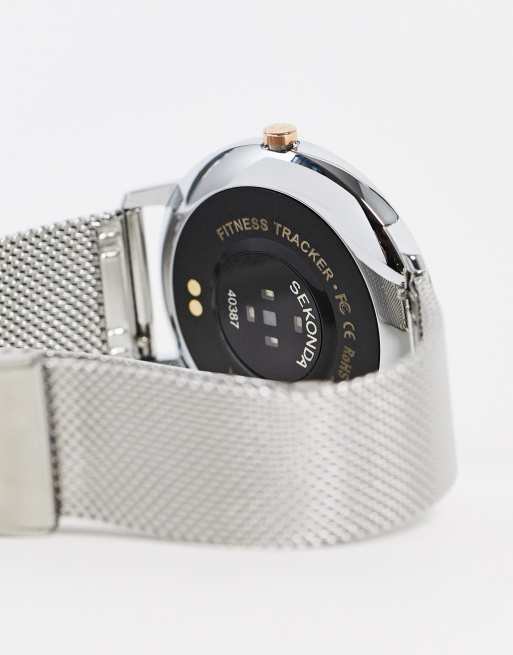 Milanese wristband outlet 36mm silver