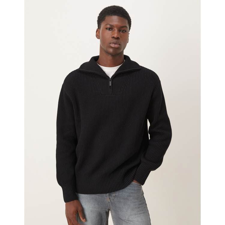 L'Appartement Half Sleeve Sweat ブラック ZSupplyAlpsHalfZipSweaterinBla