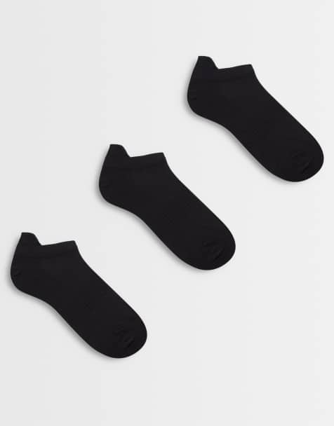 Selected – 3er-Pack Sneaker-Socken in Schwarz - view 1
