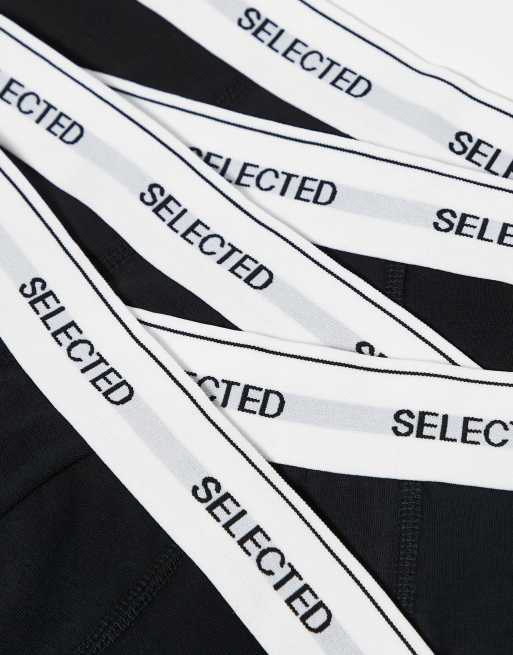 Selected 5 pack trunks in black with waistband , 4 of 4