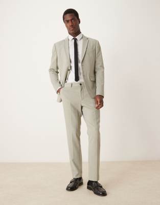 Selected Aitor Regular Fit Trousers In Animal Print