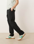 [Selected] Selected Atlas loose fit pants in black W29 L30 Black