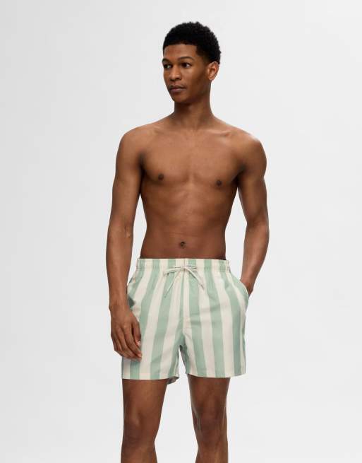 Selected – Badeshorts in Bok Choy, 2 von 4