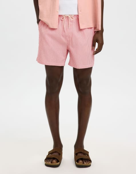 Selected – Badeshorts in Poinsettia - view 1