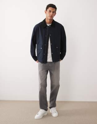 Selected Barn Jacket In Blue